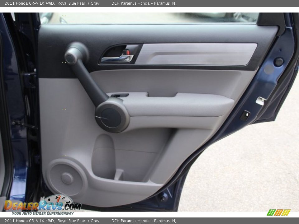 2011 Honda CR-V LX 4WD Royal Blue Pearl / Gray Photo #19