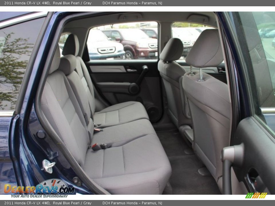 2011 Honda CR-V LX 4WD Royal Blue Pearl / Gray Photo #20