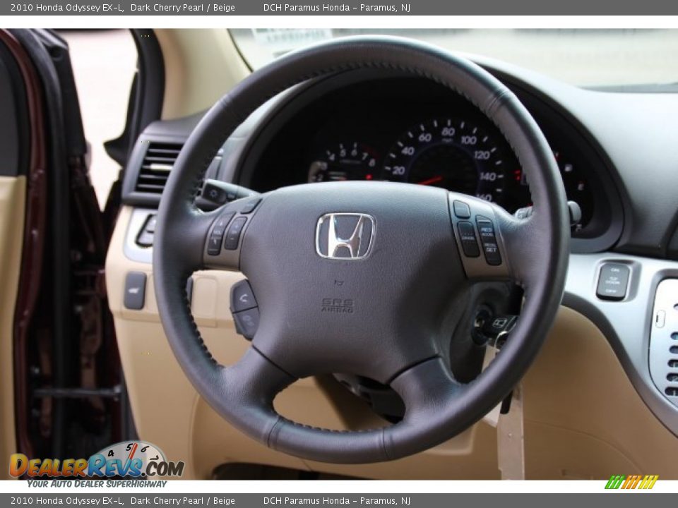 2010 Honda Odyssey EX-L Steering Wheel Photo #15