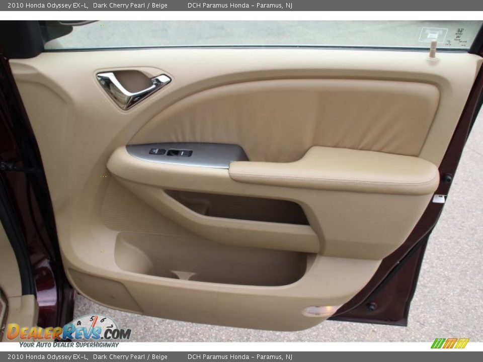 2010 Honda Odyssey EX-L Dark Cherry Pearl / Beige Photo #20