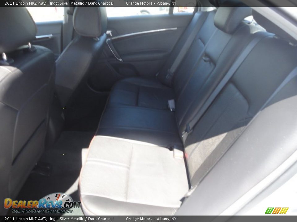 2011 Lincoln MKZ AWD Ingot Silver Metallic / Dark Charcoal Photo #13