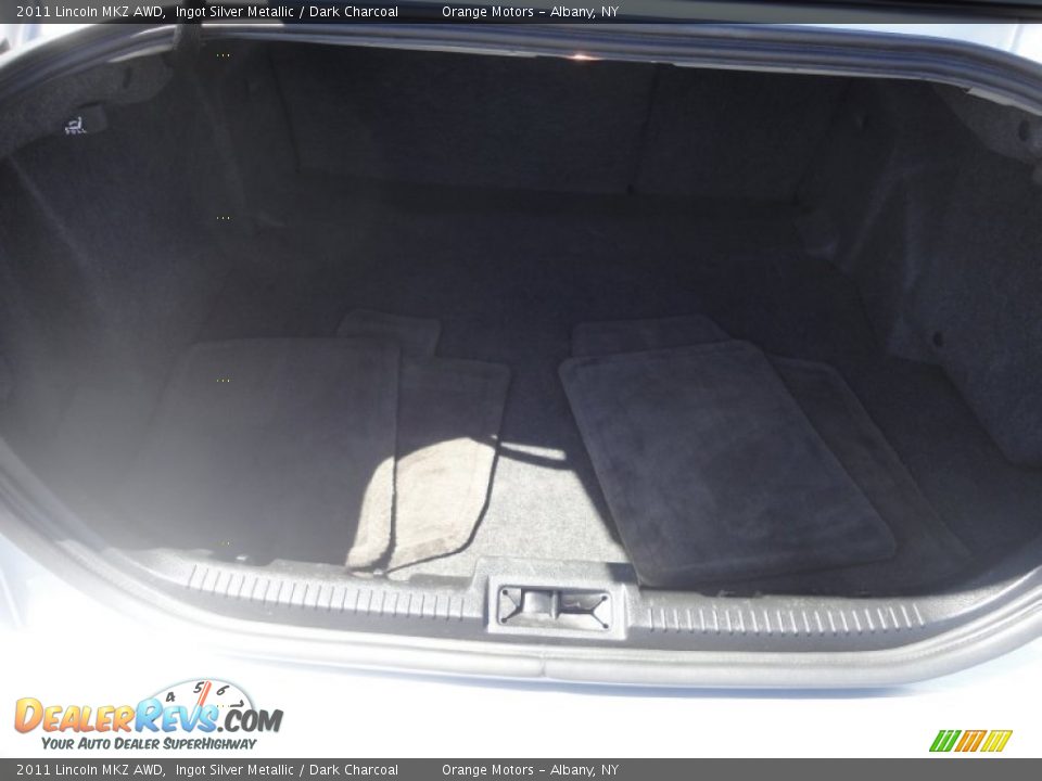 2011 Lincoln MKZ AWD Ingot Silver Metallic / Dark Charcoal Photo #15