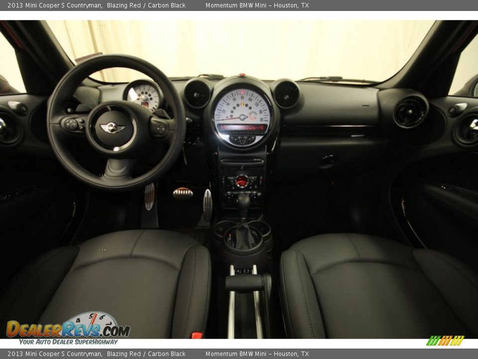 2013 Mini Cooper S Countryman Blazing Red / Carbon Black Photo #4