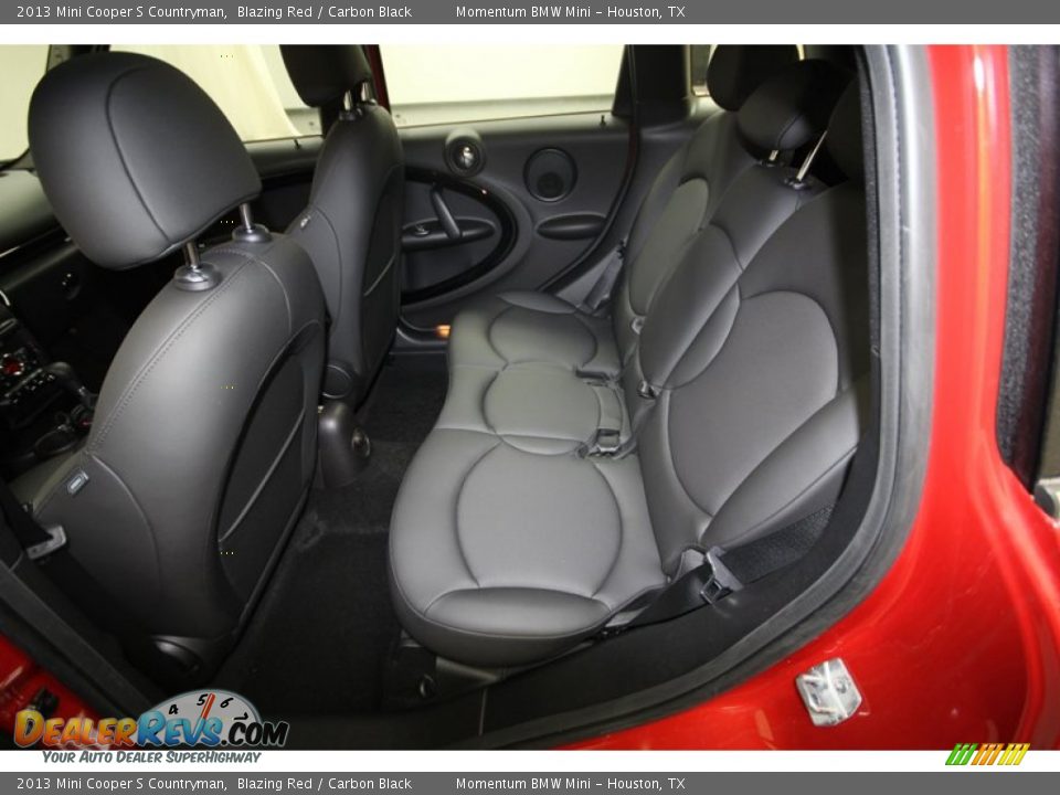 2013 Mini Cooper S Countryman Blazing Red / Carbon Black Photo #12