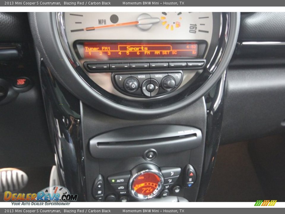 2013 Mini Cooper S Countryman Blazing Red / Carbon Black Photo #17
