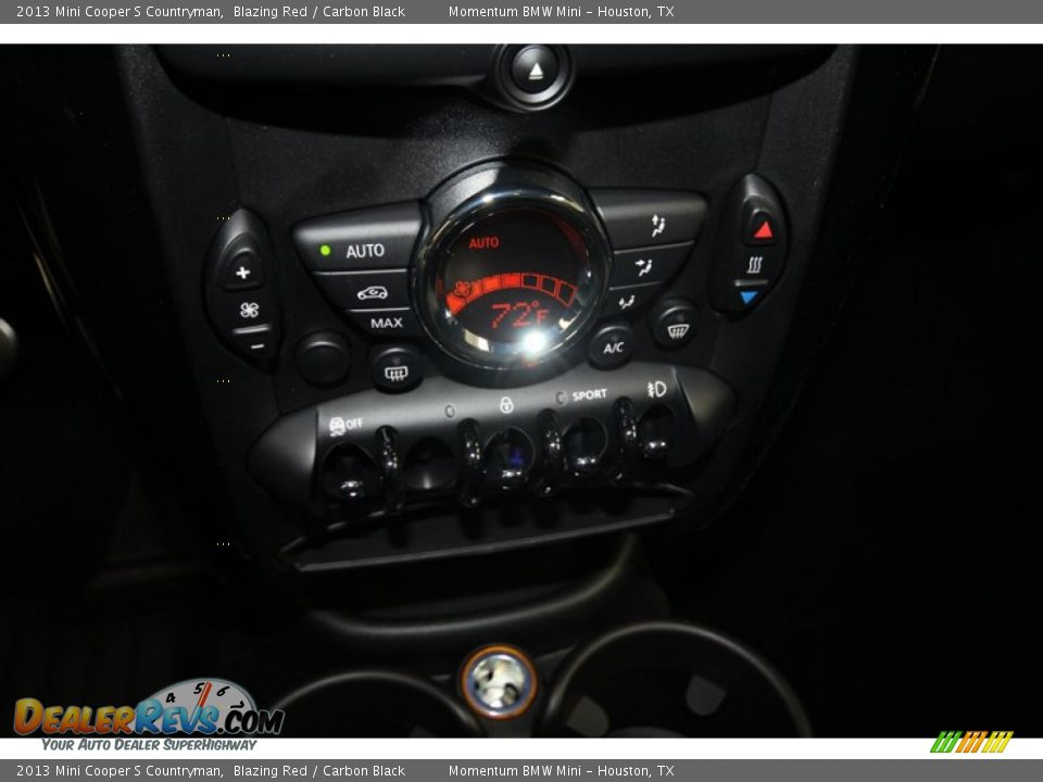 2013 Mini Cooper S Countryman Blazing Red / Carbon Black Photo #18