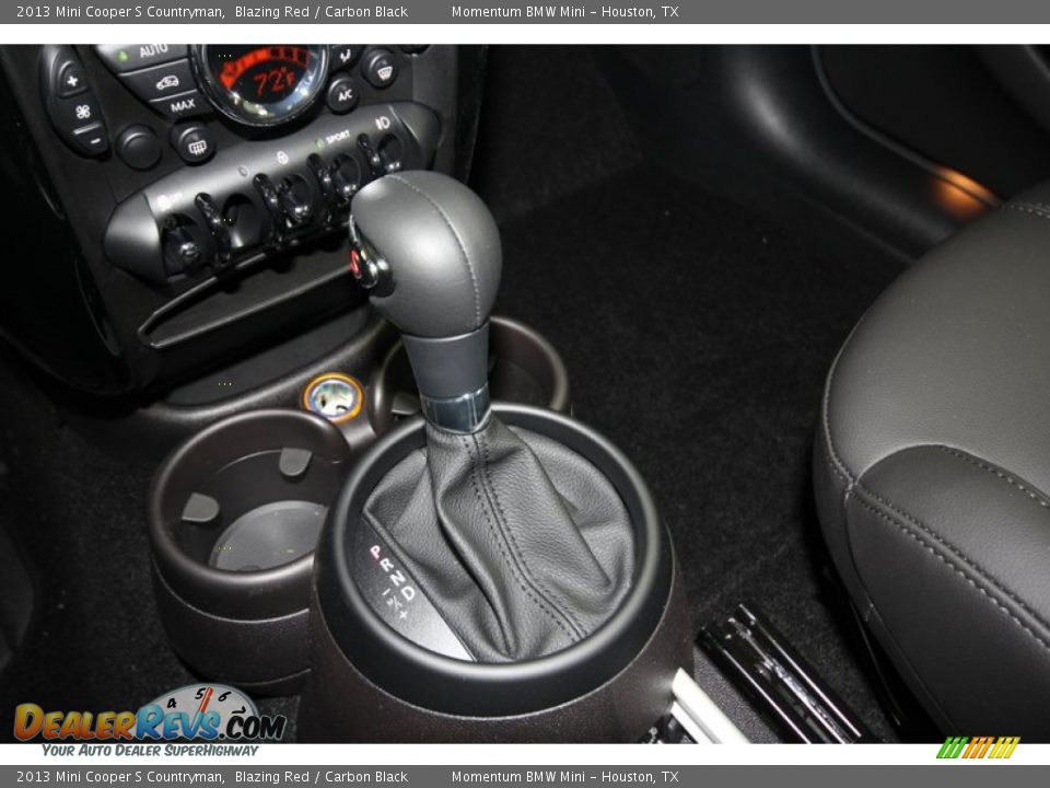 2013 Mini Cooper S Countryman Blazing Red / Carbon Black Photo #19