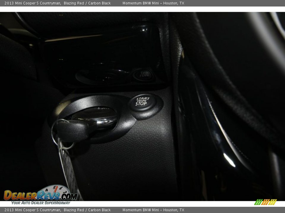 2013 Mini Cooper S Countryman Blazing Red / Carbon Black Photo #21