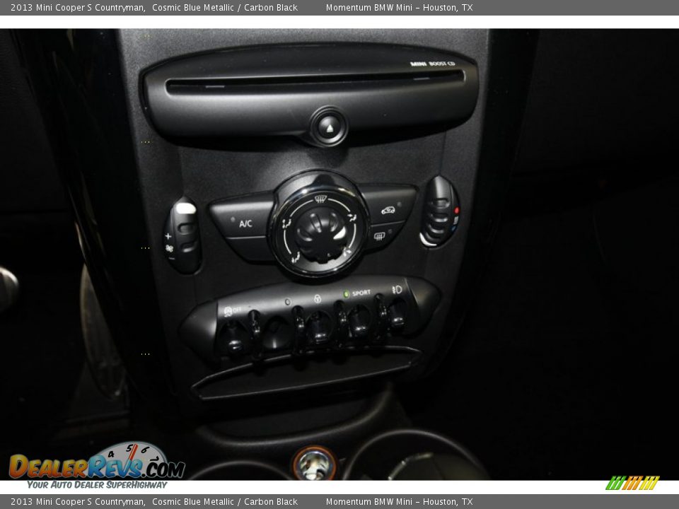 2013 Mini Cooper S Countryman Cosmic Blue Metallic / Carbon Black Photo #17