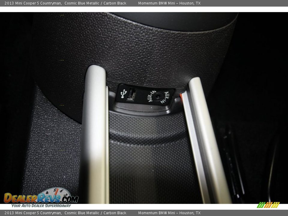2013 Mini Cooper S Countryman Cosmic Blue Metallic / Carbon Black Photo #19