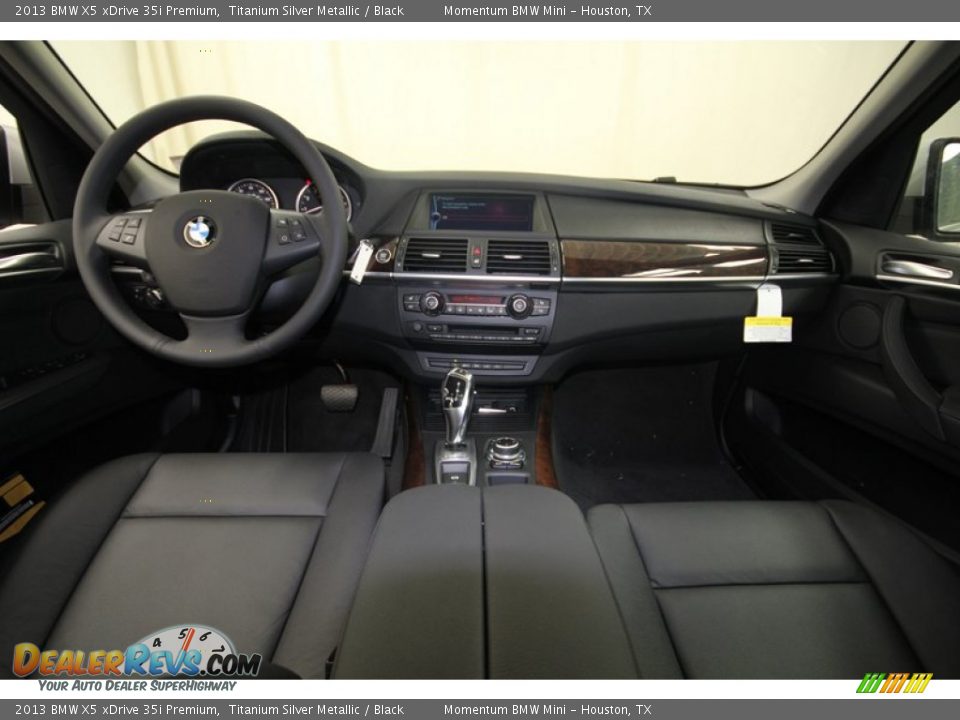 2013 BMW X5 xDrive 35i Premium Titanium Silver Metallic / Black Photo #4