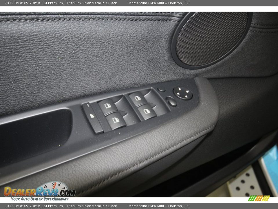2013 BMW X5 xDrive 35i Premium Titanium Silver Metallic / Black Photo #14