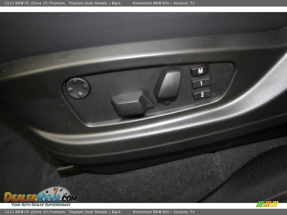 2013 BMW X5 xDrive 35i Premium Titanium Silver Metallic / Black Photo #15