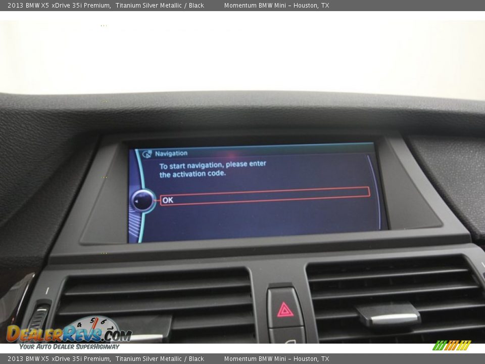 2013 BMW X5 xDrive 35i Premium Titanium Silver Metallic / Black Photo #19