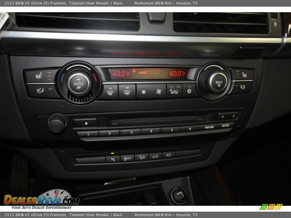2013 BMW X5 xDrive 35i Premium Titanium Silver Metallic / Black Photo #20