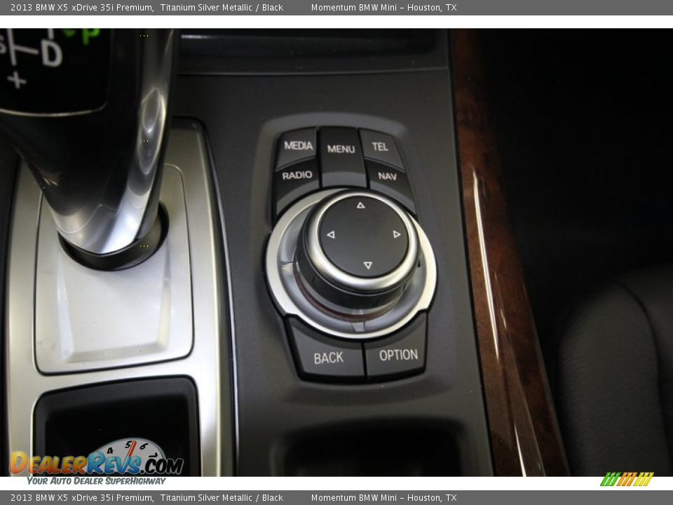 2013 BMW X5 xDrive 35i Premium Titanium Silver Metallic / Black Photo #22