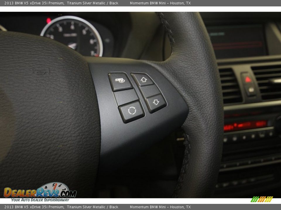 2013 BMW X5 xDrive 35i Premium Titanium Silver Metallic / Black Photo #25
