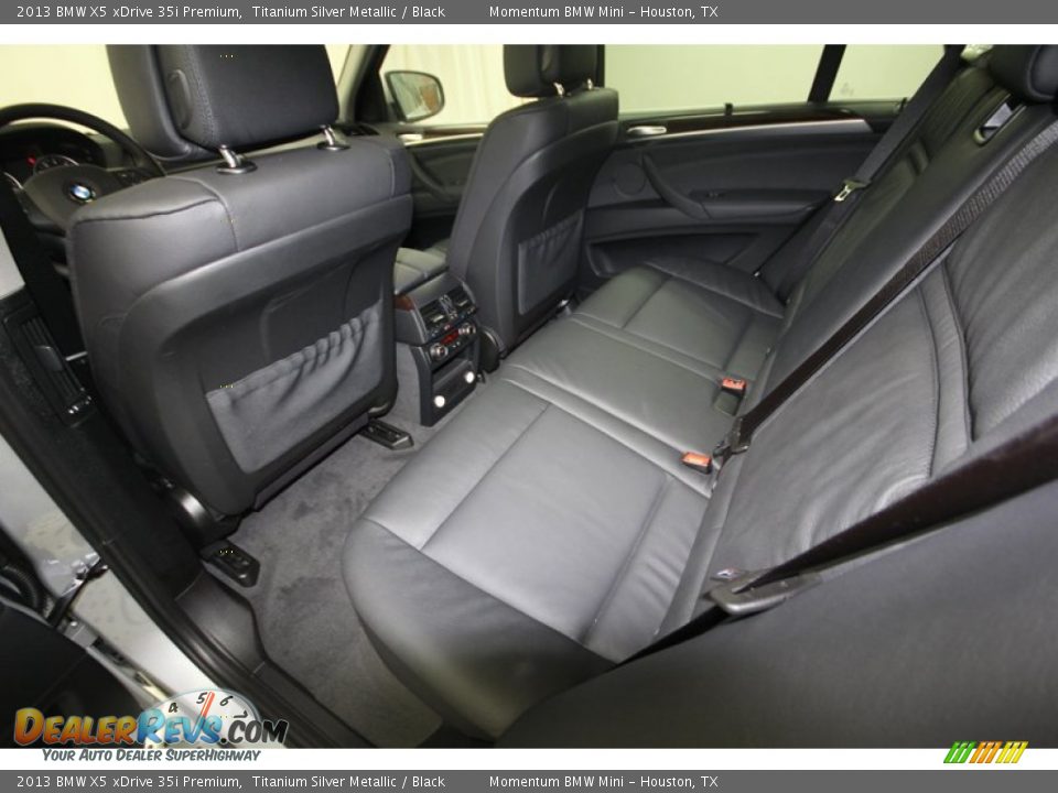 2013 BMW X5 xDrive 35i Premium Titanium Silver Metallic / Black Photo #28
