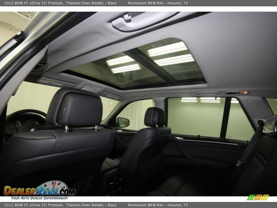 2013 BMW X5 xDrive 35i Premium Titanium Silver Metallic / Black Photo #30
