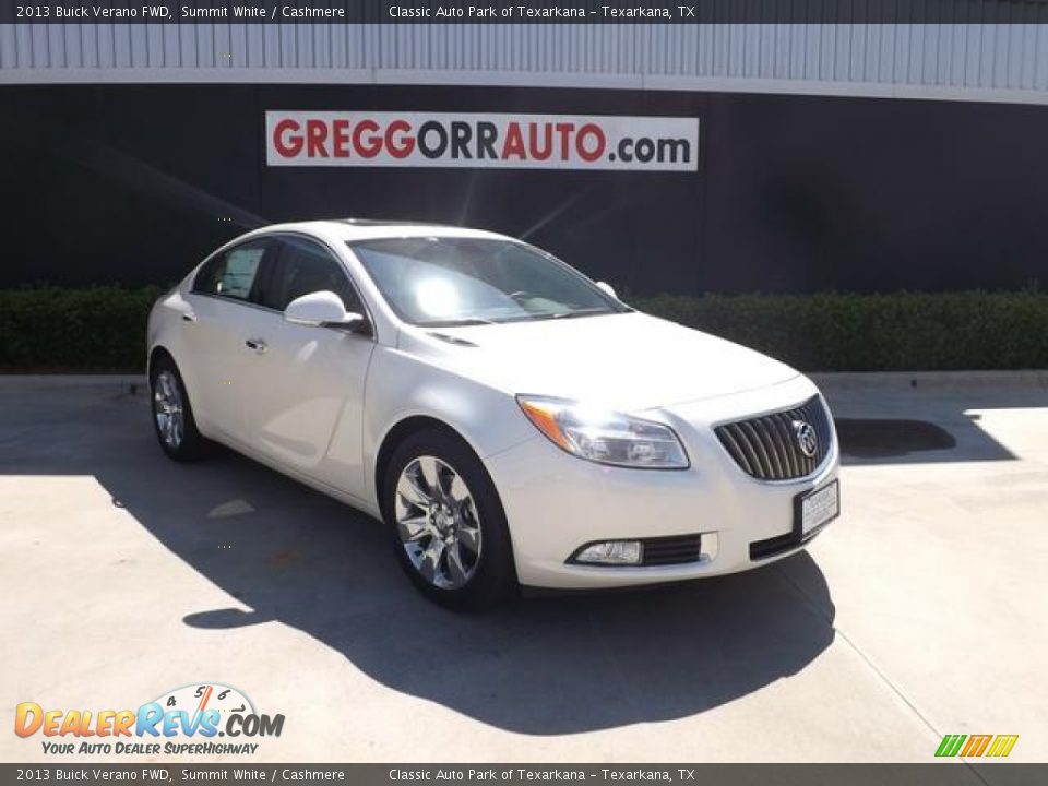 2013 Buick Verano FWD Summit White / Cashmere Photo #1