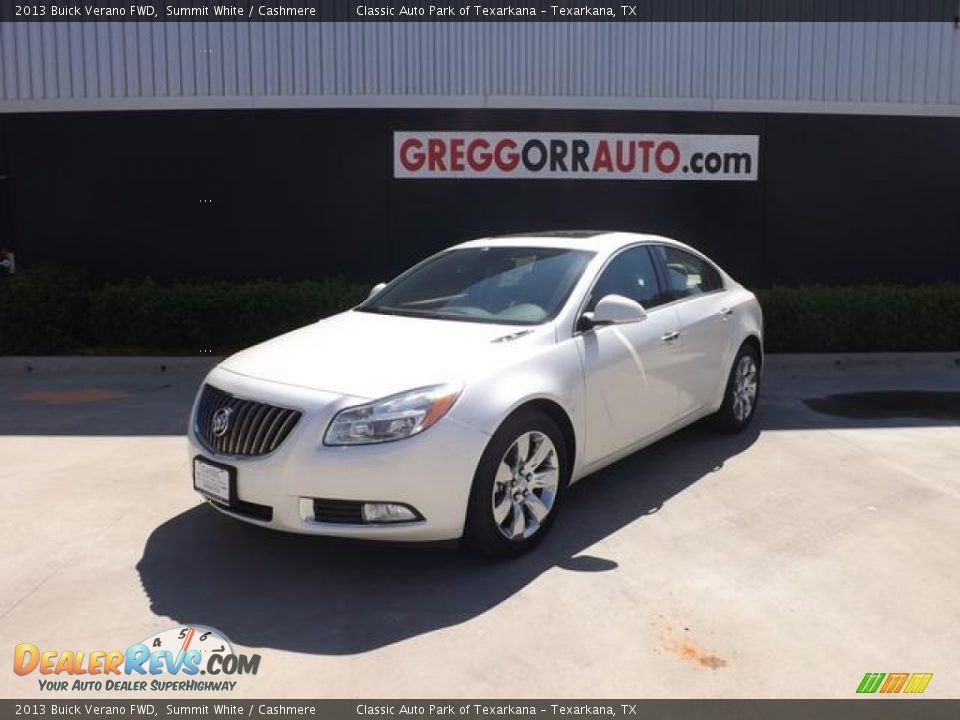 2013 Buick Verano FWD Summit White / Cashmere Photo #2