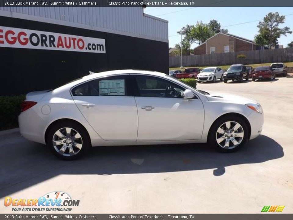 2013 Buick Verano FWD Summit White / Cashmere Photo #5