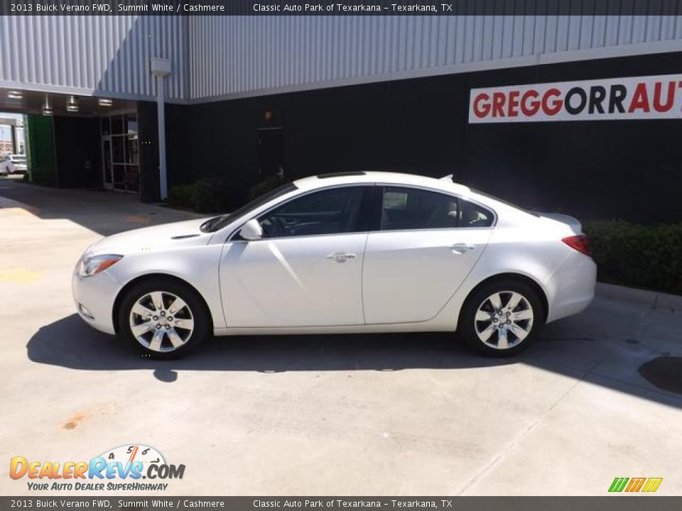 2013 Buick Verano FWD Summit White / Cashmere Photo #6