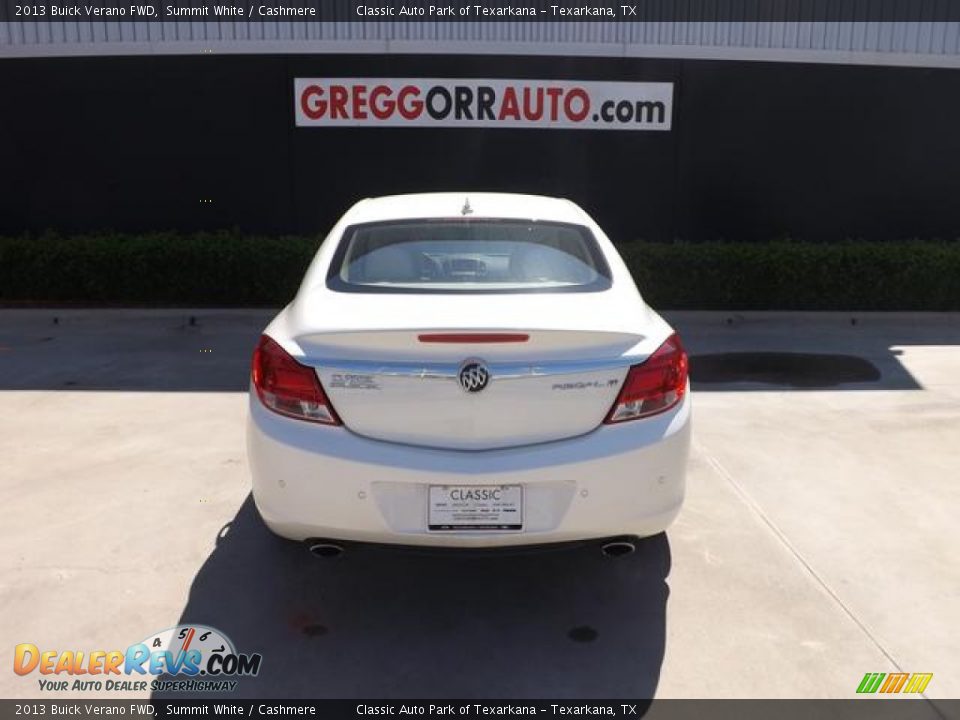 2013 Buick Verano FWD Summit White / Cashmere Photo #8
