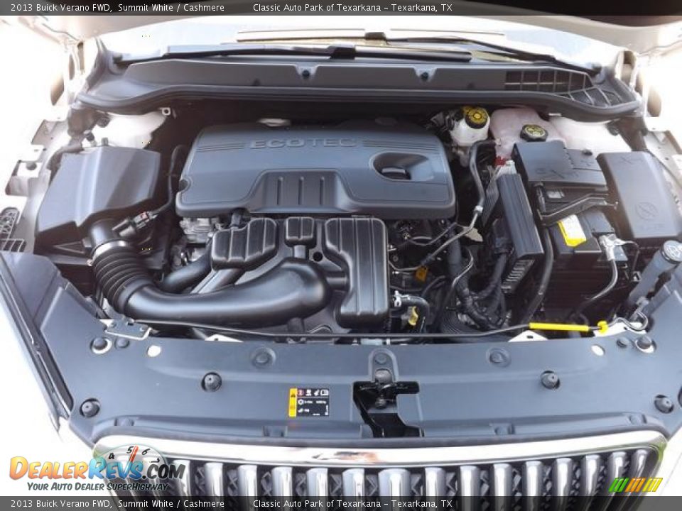 2013 Buick Verano FWD Summit White / Cashmere Photo #9