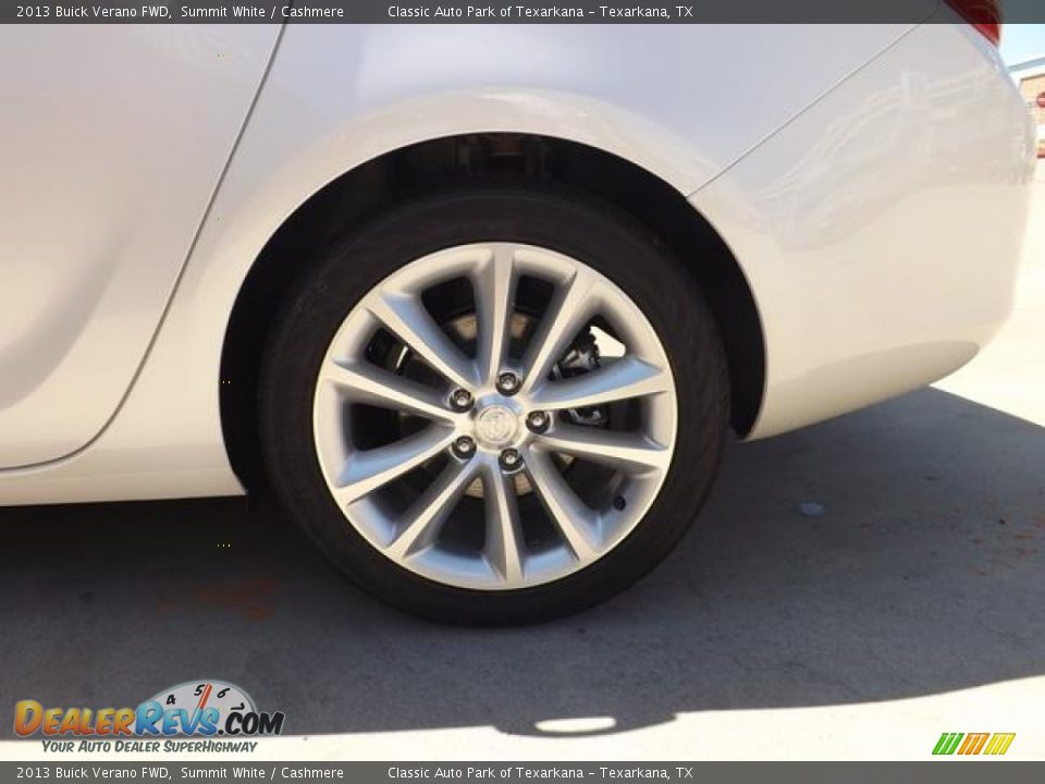 2013 Buick Verano FWD Summit White / Cashmere Photo #12