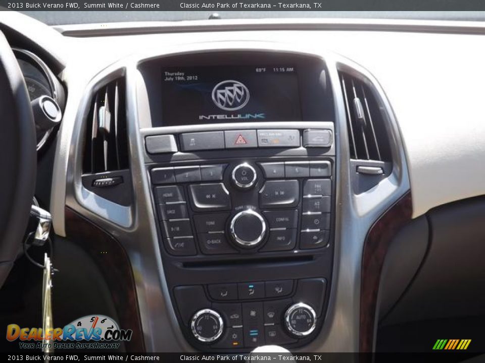 2013 Buick Verano FWD Summit White / Cashmere Photo #13