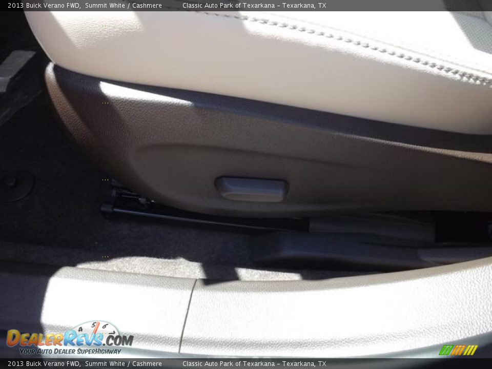 2013 Buick Verano FWD Summit White / Cashmere Photo #21