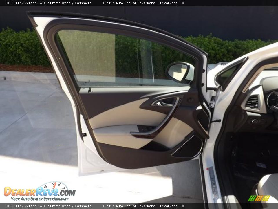 2013 Buick Verano FWD Summit White / Cashmere Photo #23
