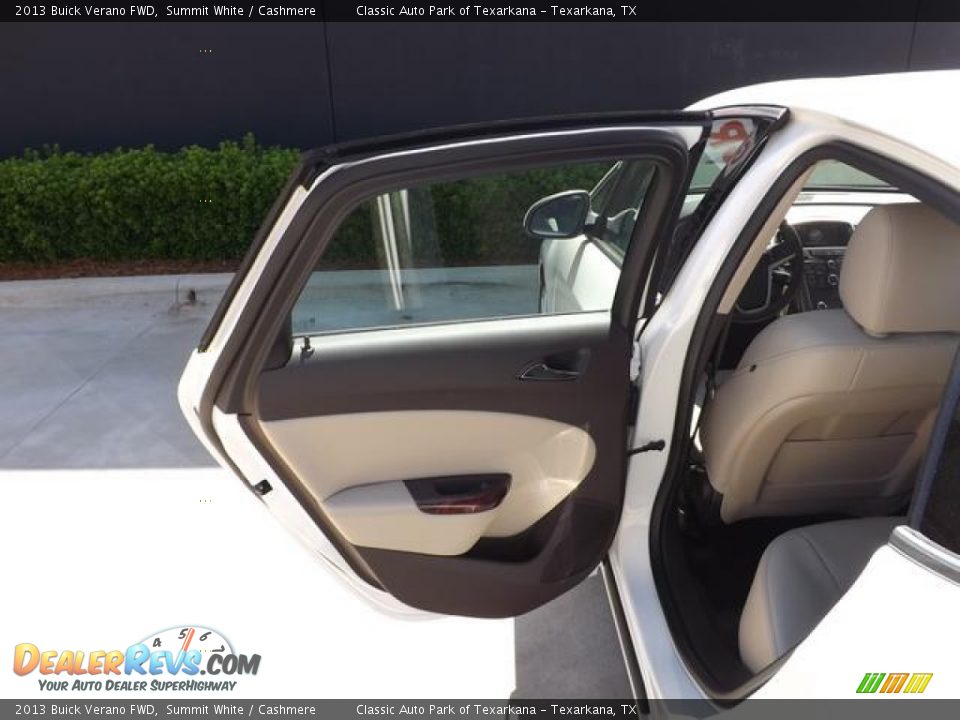 2013 Buick Verano FWD Summit White / Cashmere Photo #25