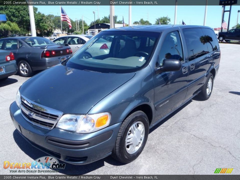 2005 Chevrolet Venture Plus Blue Granite Metallic / Medium Gray Photo #1