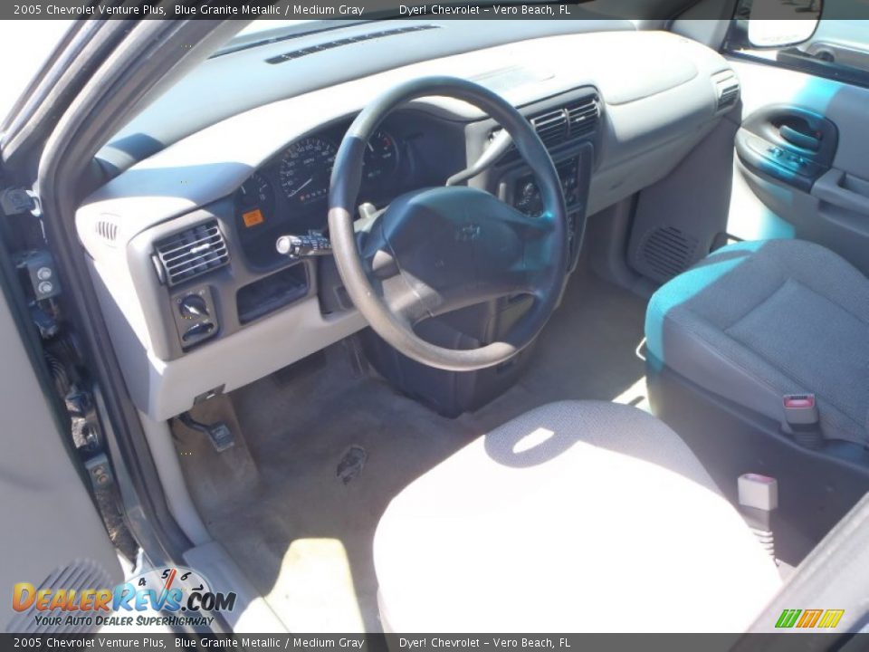 2005 Chevrolet Venture Plus Blue Granite Metallic / Medium Gray Photo #13