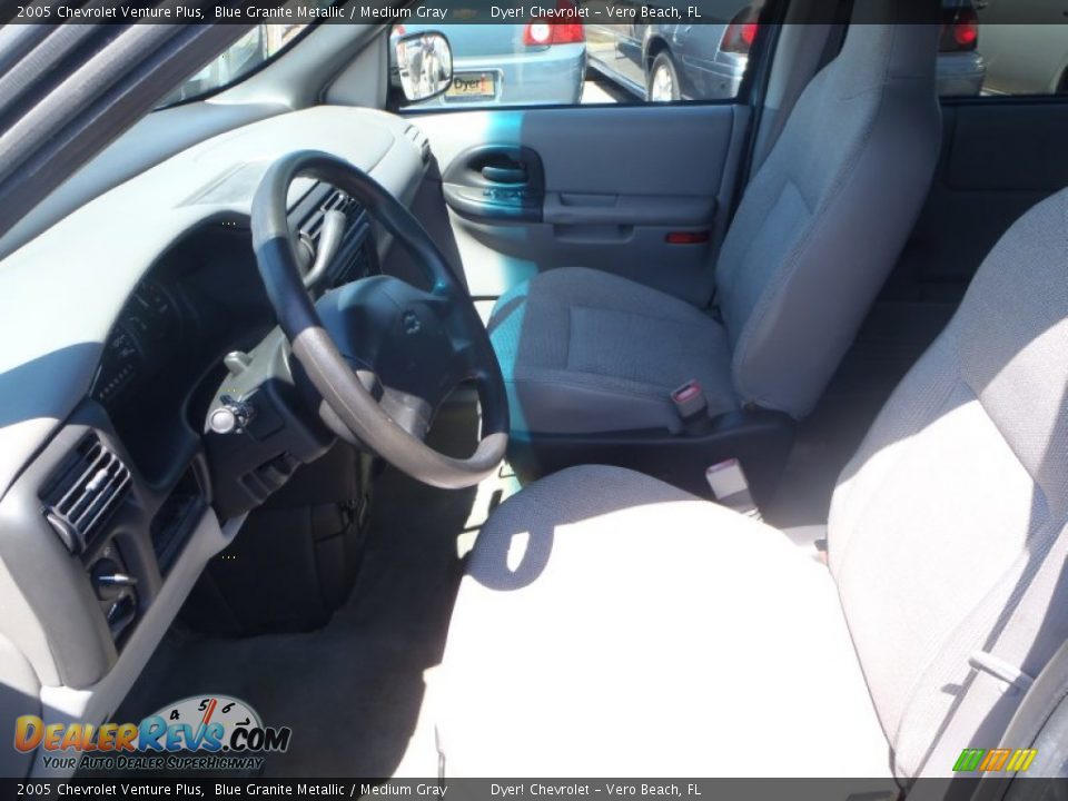 2005 Chevrolet Venture Plus Blue Granite Metallic / Medium Gray Photo #14