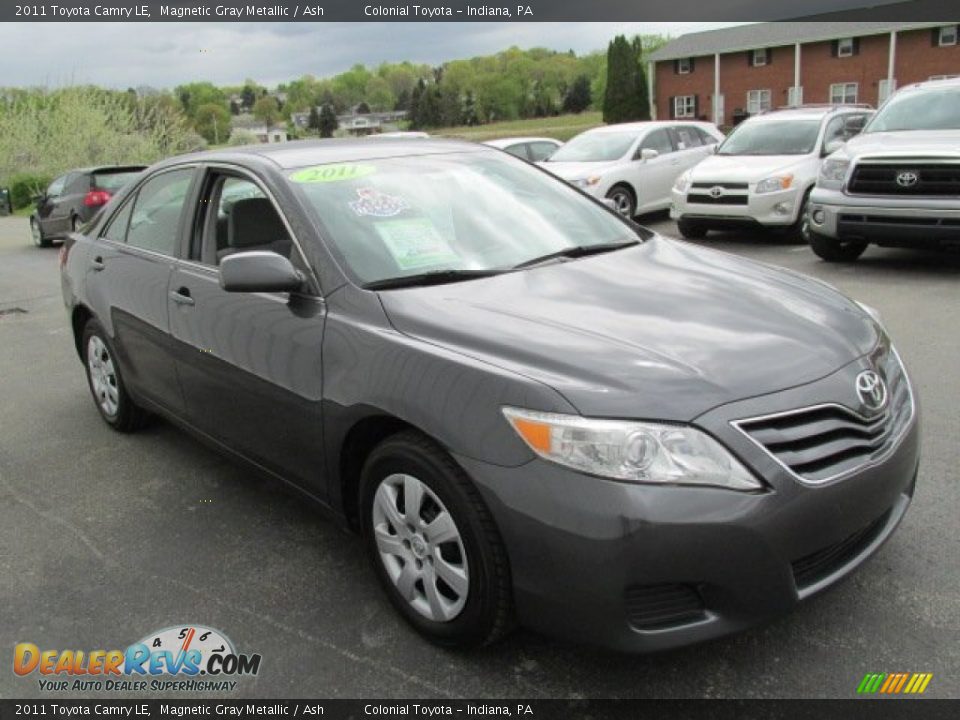 2011 Toyota Camry LE Magnetic Gray Metallic / Ash Photo #5