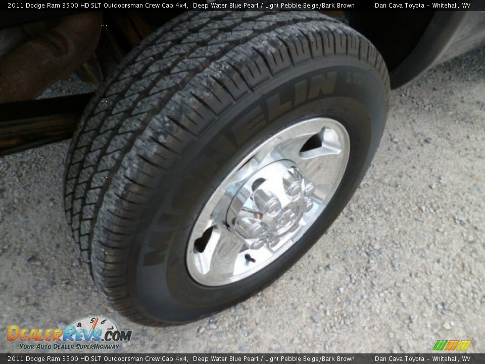 2011 Dodge Ram 3500 HD SLT Outdoorsman Crew Cab 4x4 Wheel Photo #8