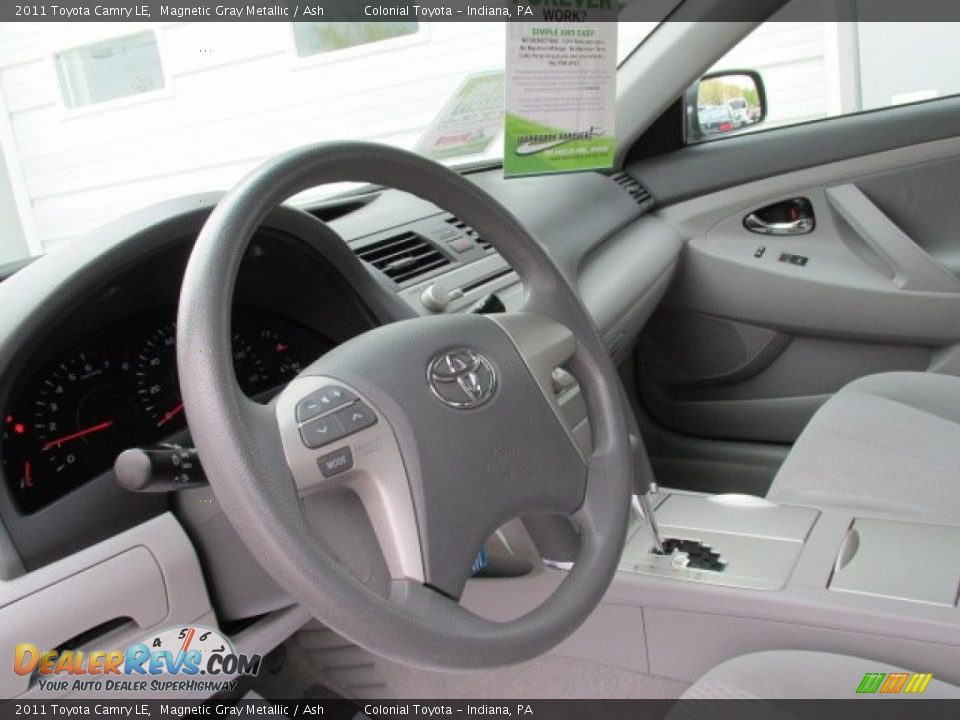 2011 Toyota Camry LE Magnetic Gray Metallic / Ash Photo #10