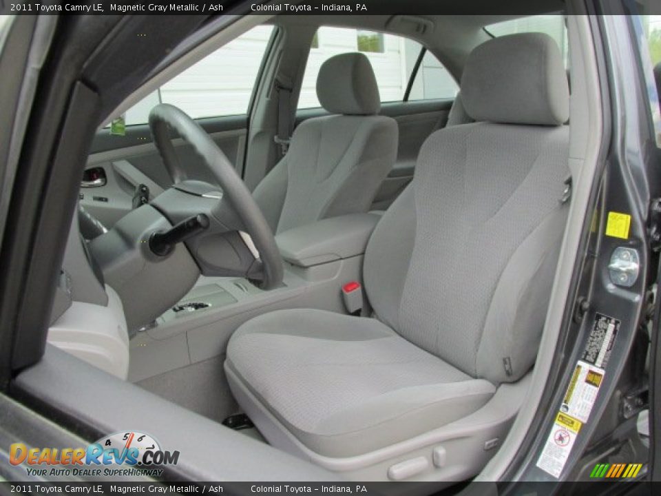 2011 Toyota Camry LE Magnetic Gray Metallic / Ash Photo #12