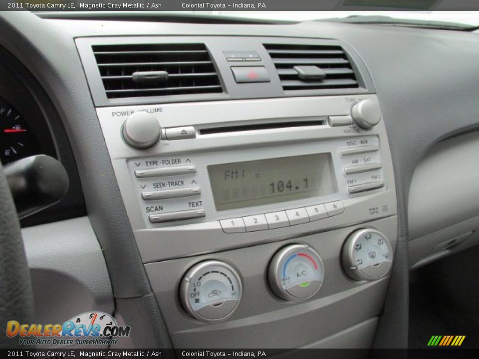 2011 Toyota Camry LE Magnetic Gray Metallic / Ash Photo #14