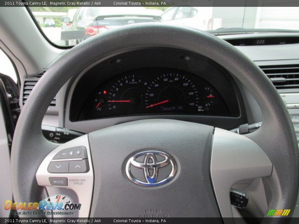 2011 Toyota Camry LE Magnetic Gray Metallic / Ash Photo #16