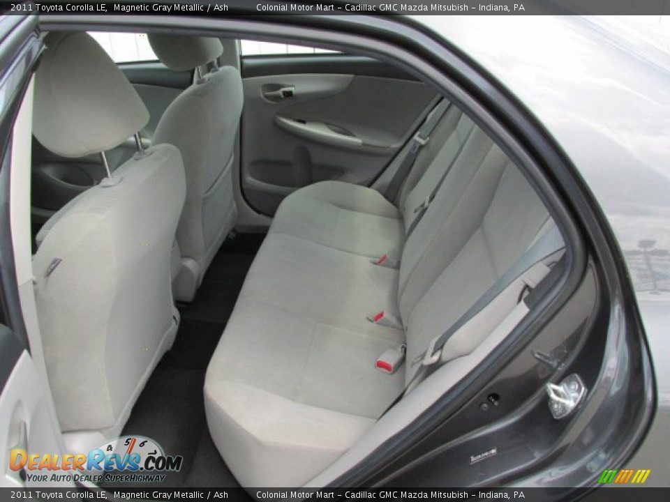 2011 Toyota Corolla LE Magnetic Gray Metallic / Ash Photo #10