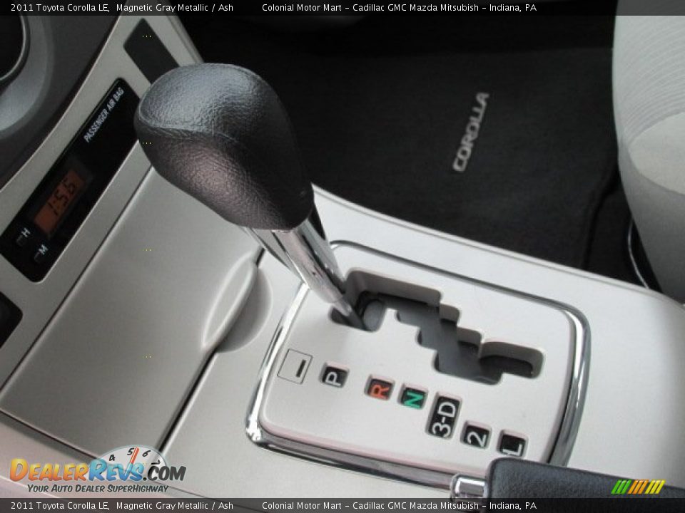 2011 Toyota Corolla LE Magnetic Gray Metallic / Ash Photo #15