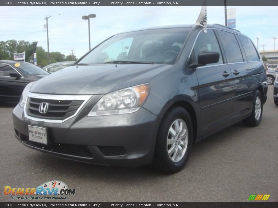 2010 Honda Odyssey EX Polished Metal Metallic / Gray Photo #1