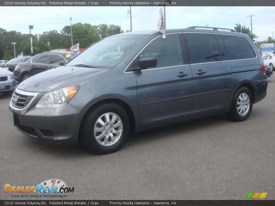 2010 Honda Odyssey EX Polished Metal Metallic / Gray Photo #2
