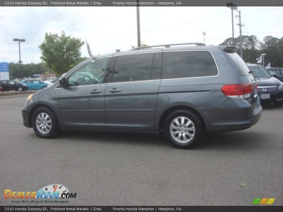2010 Honda Odyssey EX Polished Metal Metallic / Gray Photo #3