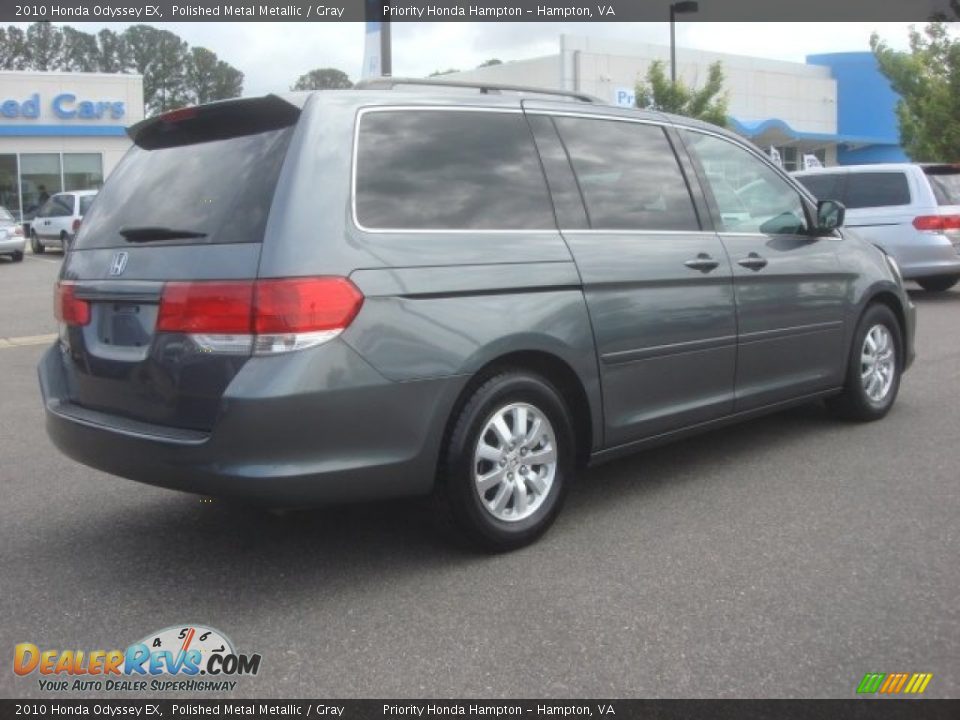 2010 Honda Odyssey EX Polished Metal Metallic / Gray Photo #5