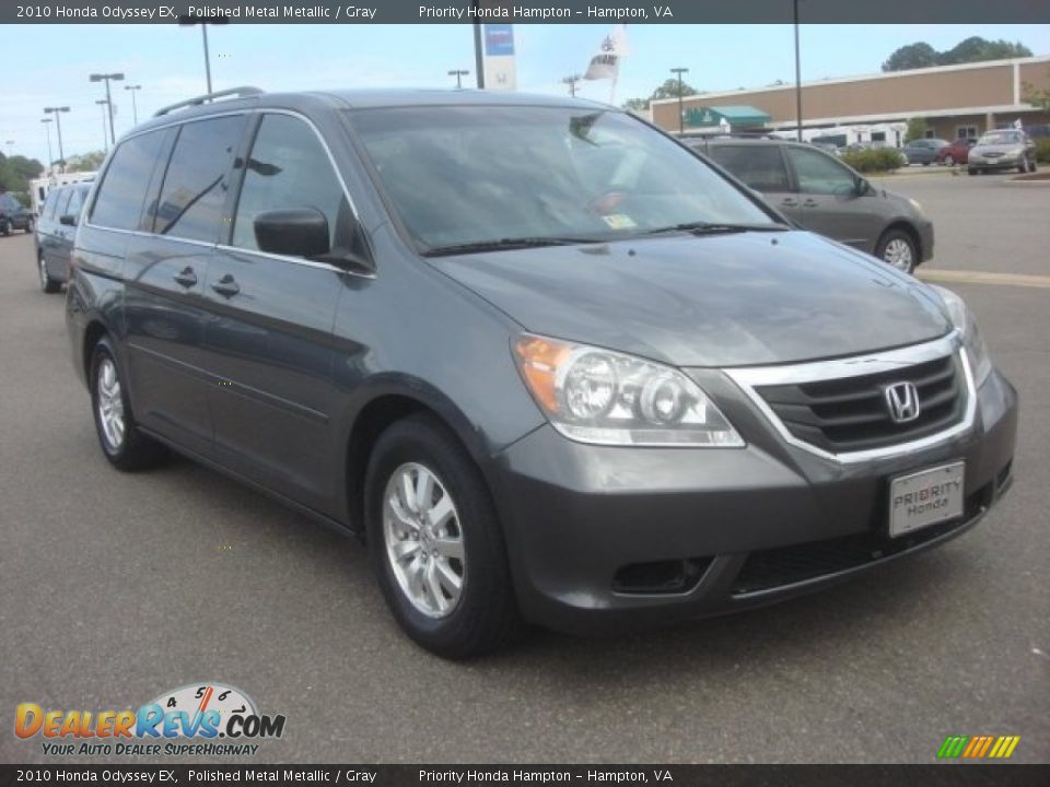 2010 Honda Odyssey EX Polished Metal Metallic / Gray Photo #7